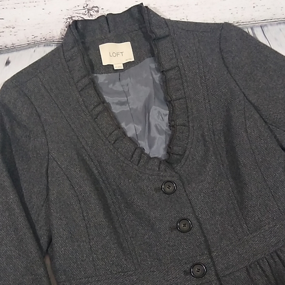 Vintage Ann Taylor Peplum Blazer - Picture 3 of 7